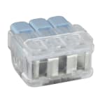 Eur Ohm - Borne à levier 3P 0,35 à 6mm²