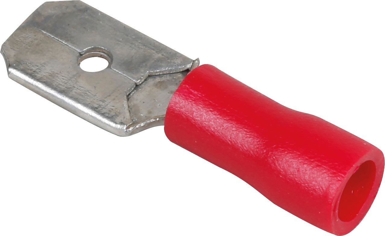 Eur Ohm - Cosse male 6,35mm 0,5à1,5² r