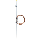 Eur Ohm - Kit piquet galva 1m + barette de terre + 3m cablette 25²