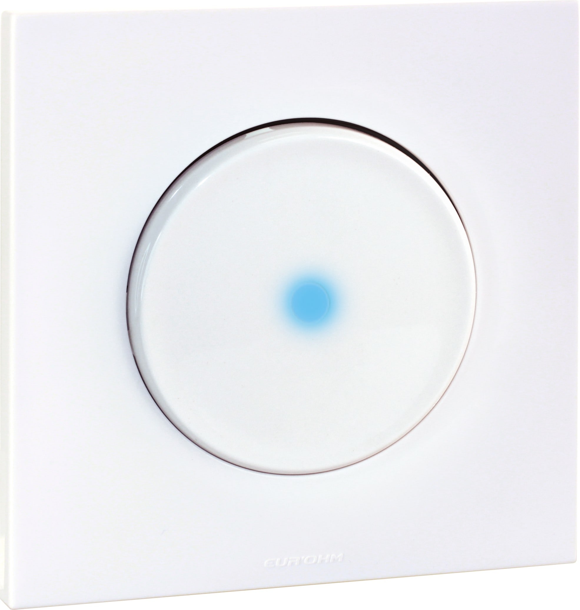 Eur Ohm - SQUARE - VV + voyant + plaque + griffes - BLC