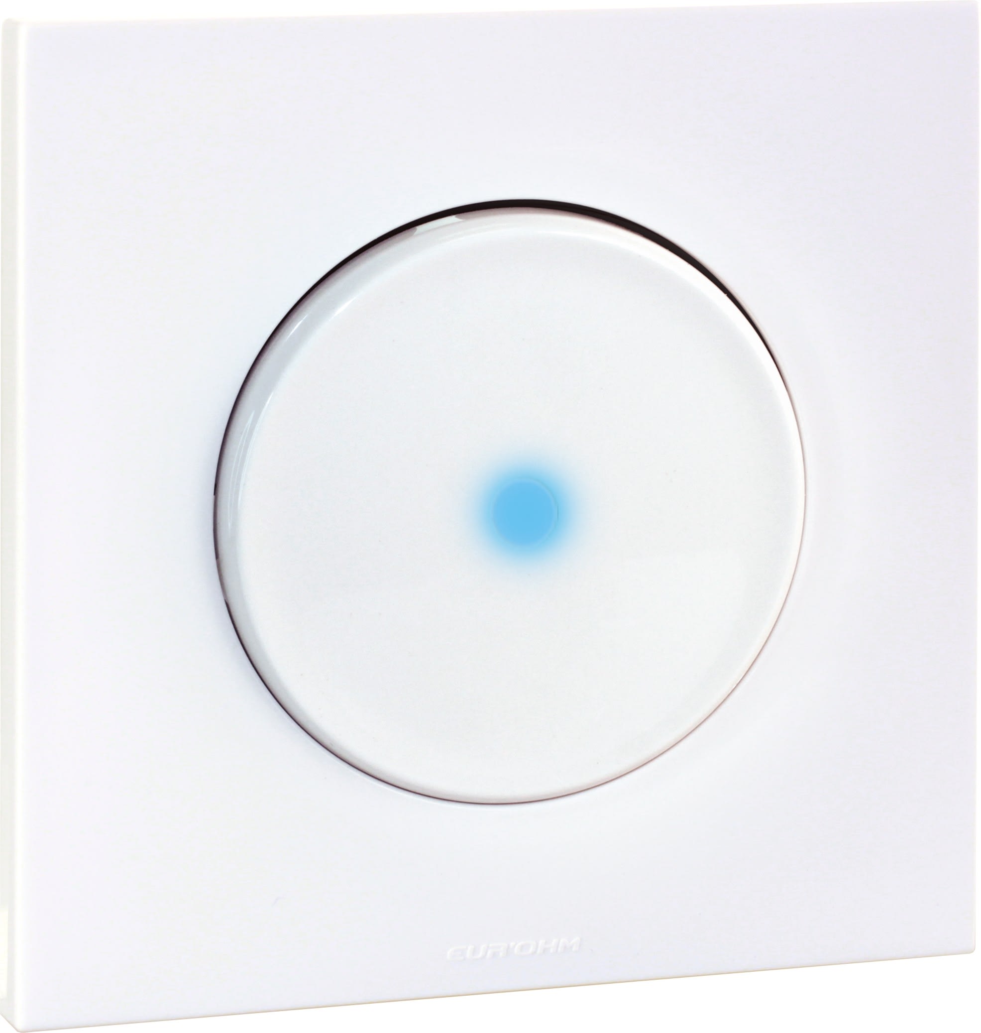 Eur Ohm - SQUARE - VV + voyant + plaque + griffes - BLC