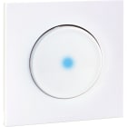 Eur Ohm - SQUARE - VV + voyant + plaque + griffes - BLC