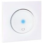 Eur Ohm - SQUARE - BP lumineux carillon + plaque+ griffes - BLC