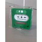 Acie Automatisme - Déclencheur manuel vert, 2 contacts avec capot