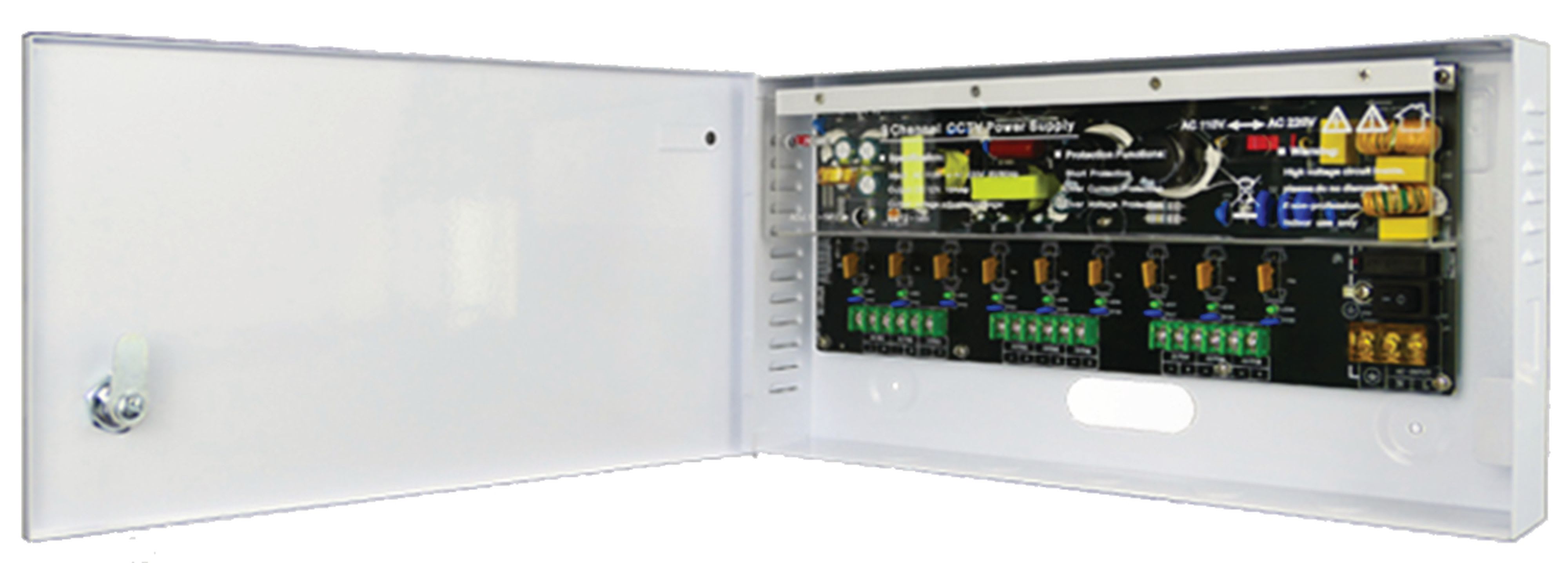 Acie Automatisme - Alimentation secourue 16 sorties fusiblées 12v16a