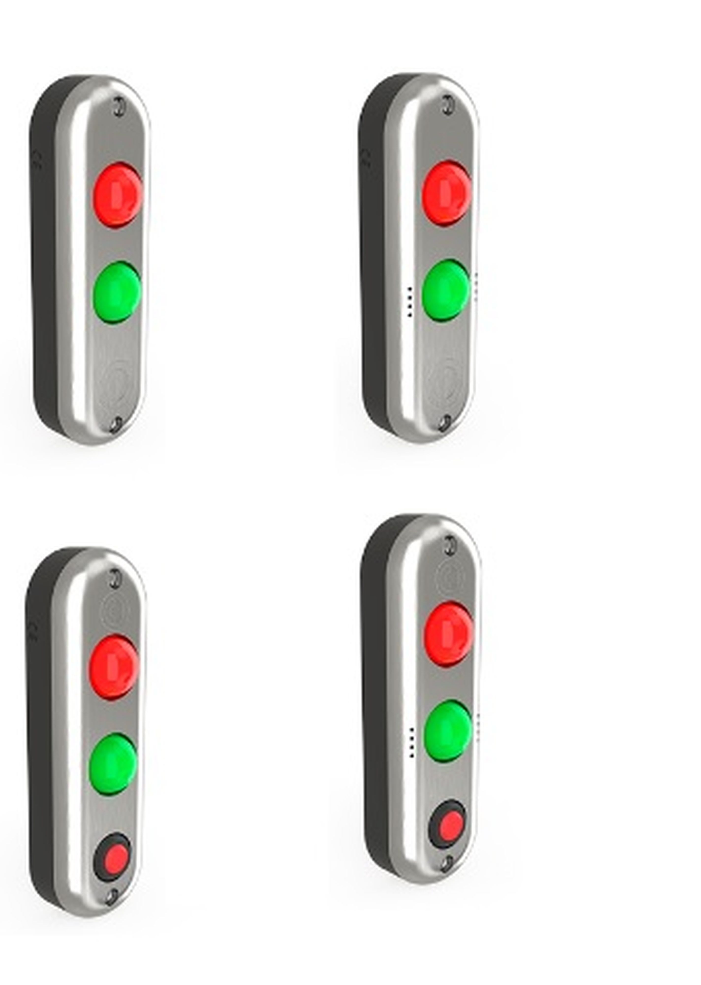 Acie Automatisme - voyant de signalisation avec bouton poussoir et buzer 12/24 CC et 12/28VA