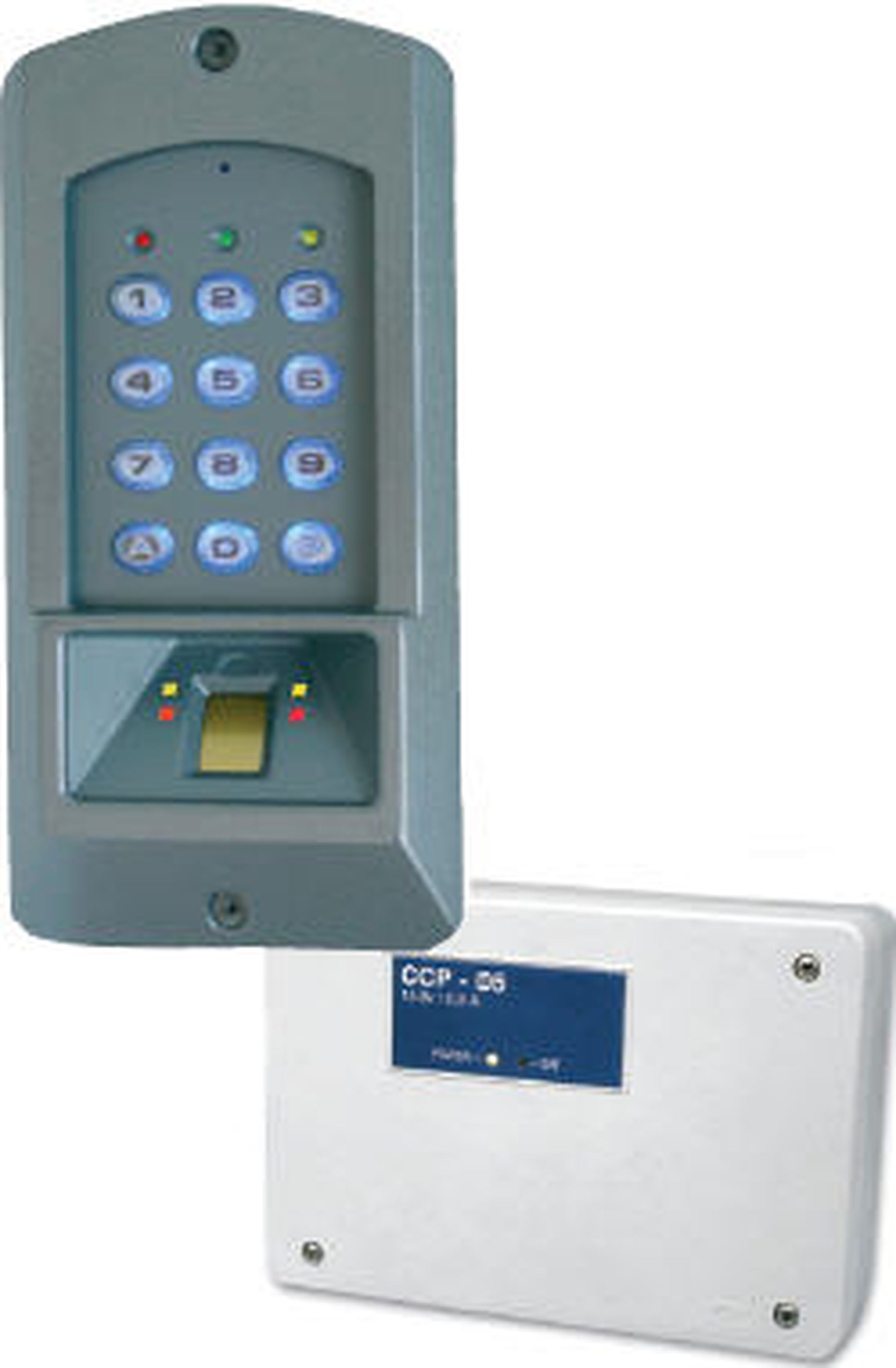 Acie Automatisme - lecteur biométrique,badge em+empreinte.autonome, avec 1 ccp-05