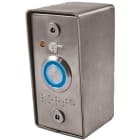 Acie Automatisme - Bouton poussoir no/nf lumineux monté sur une plaque inox et son boitier pmr