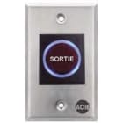 Acie Automatisme - Bouton poussoir ir avec fond de boitier métallique