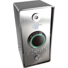 Acie Automatisme - Bouton ir actif no/nf monté sur boîtier inox, montage applique