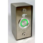 Acie Automatisme - Bouton sensitif no/nf , boîtier inox , avec anneau lumineux, montage applique