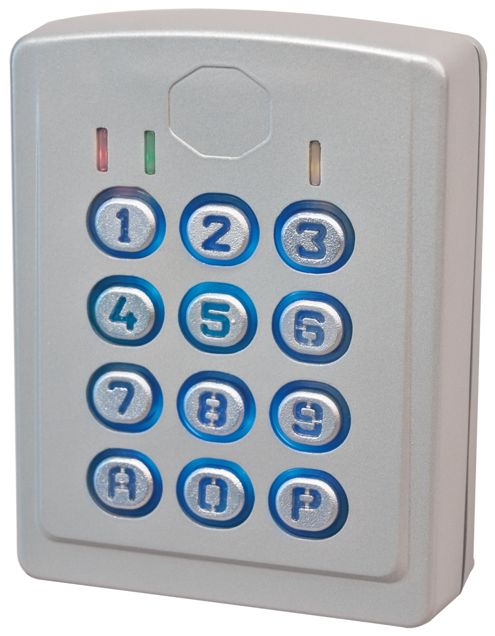 Acie Automatisme - Clavier 2 relais, 60 codes, touches métal, boîtier métal 12/24v résiné