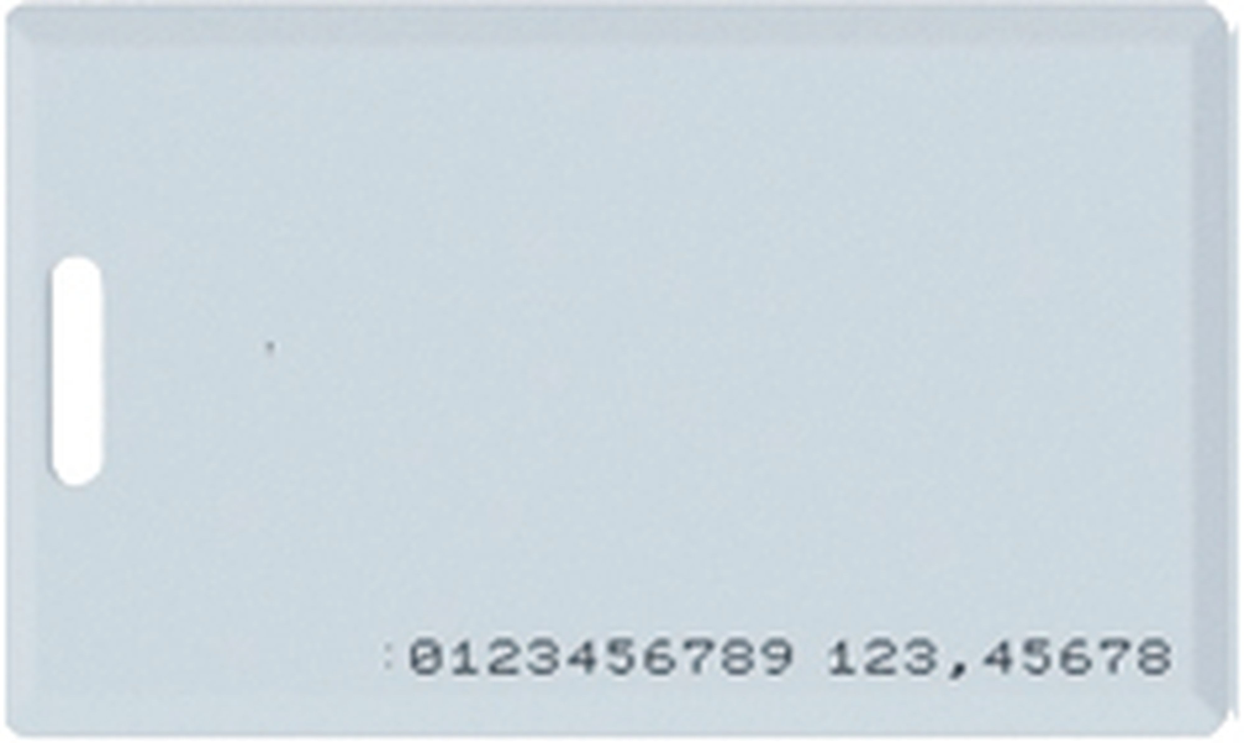 Acie Automatisme - Badge passif de proximité em format iso pour lecteur 13,56mhz clamshel