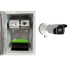 Acie Automatisme - Kit adip rj45 + caméra LAPI 4Mp ANPR 28,12IR50 IK 67