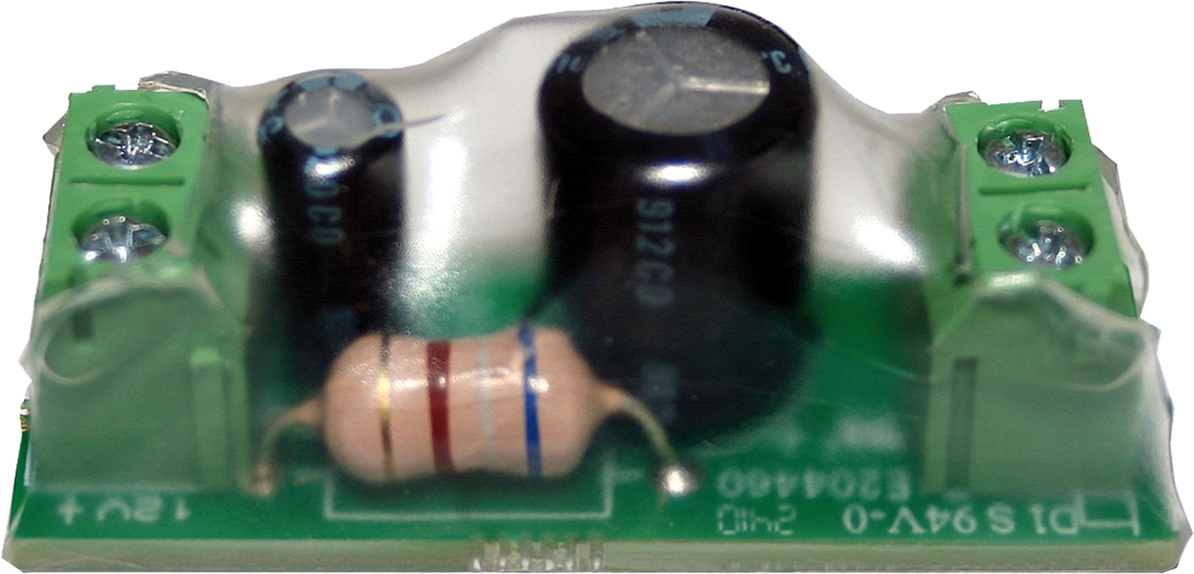 Acie Automatisme - Circuit abaisseur de tension 24vcc ou ac vers 12vcc , courant disponible 300ma