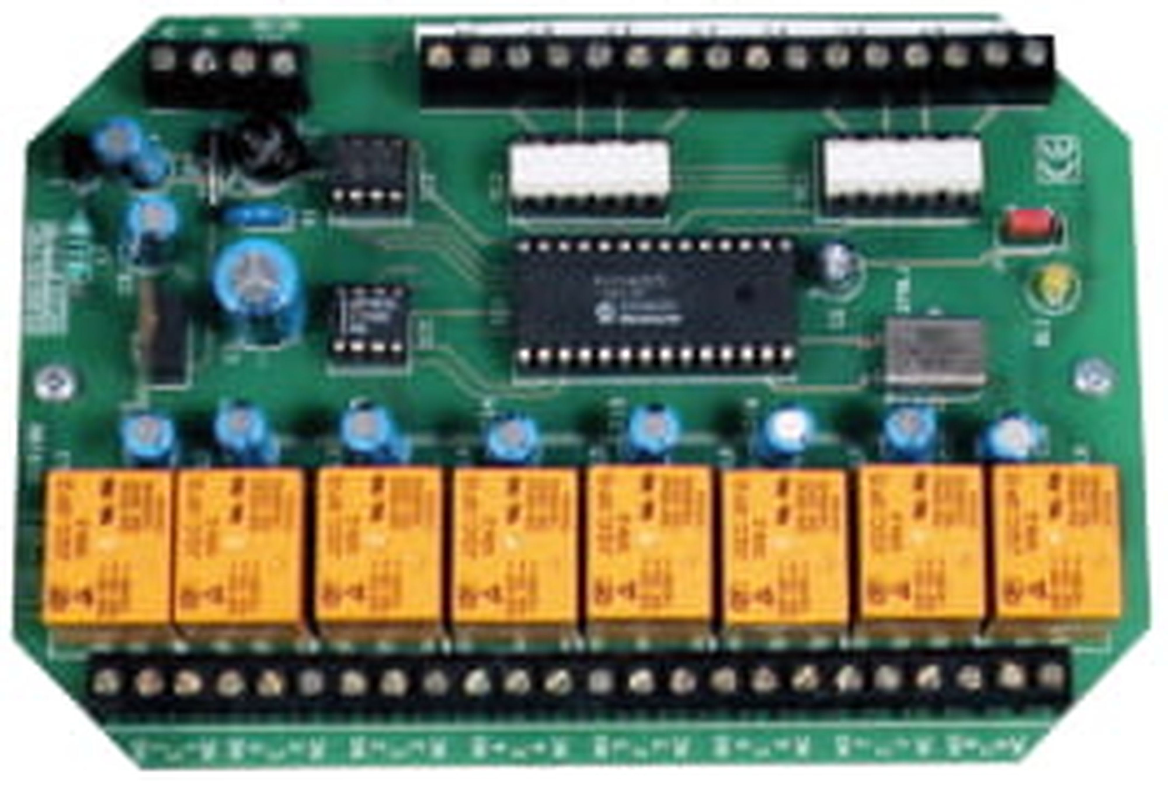 Acie Automatisme - Carte d'extension 8 entrées 8 sorties pour système ela+