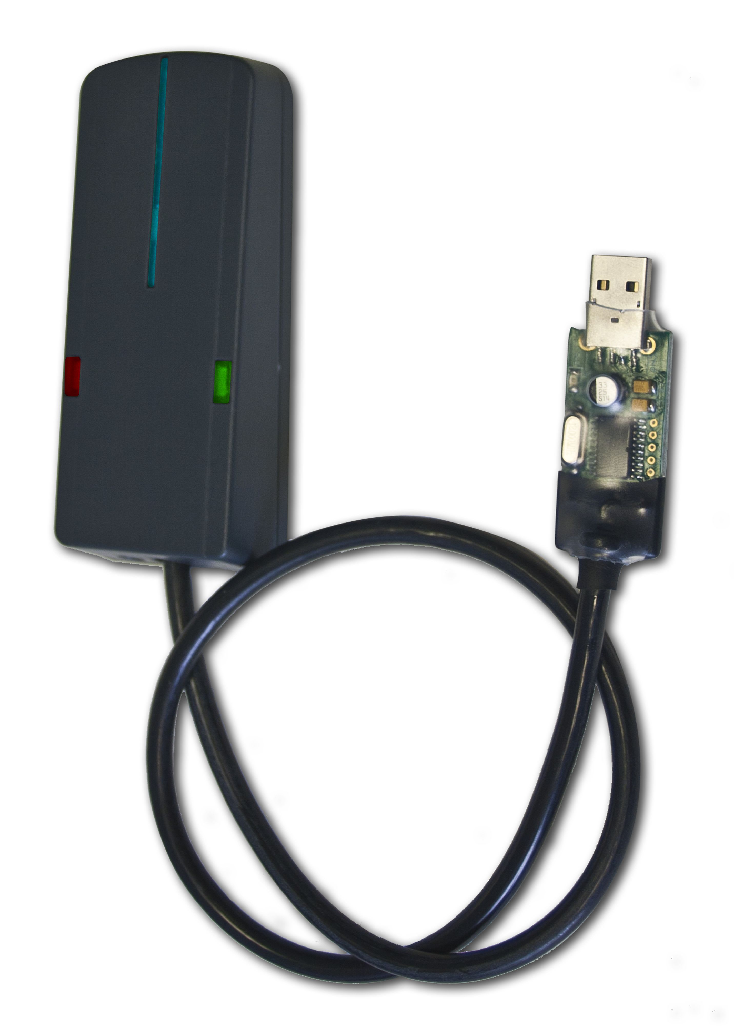 Acie Automatisme - Interface enrôleur usb pour lecteur wiegand data. câblage du lecteur par câble