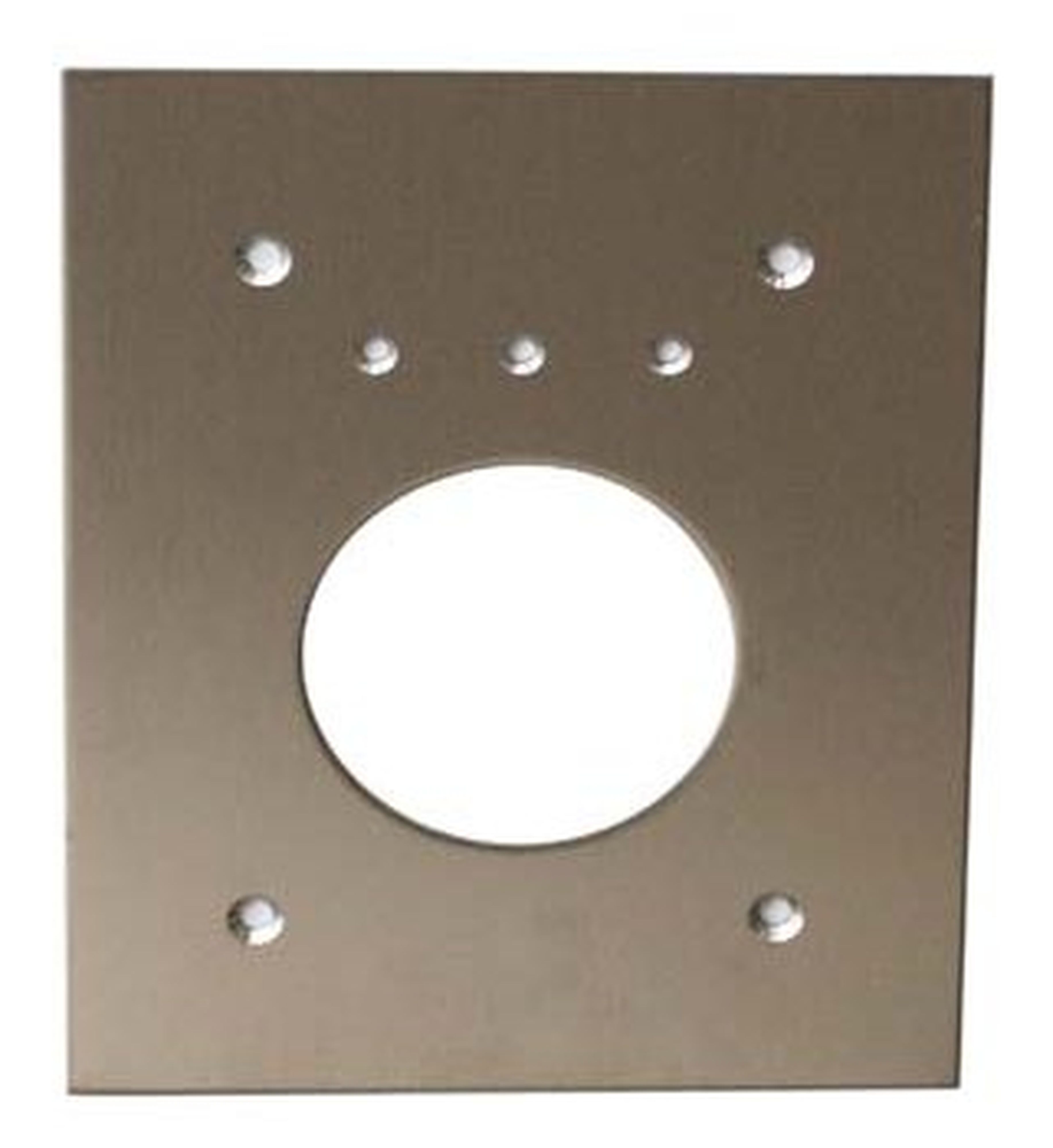 Acie Automatisme - Plaque inox d'encastrement pour pm2 - pm-wdt - pm485ela+