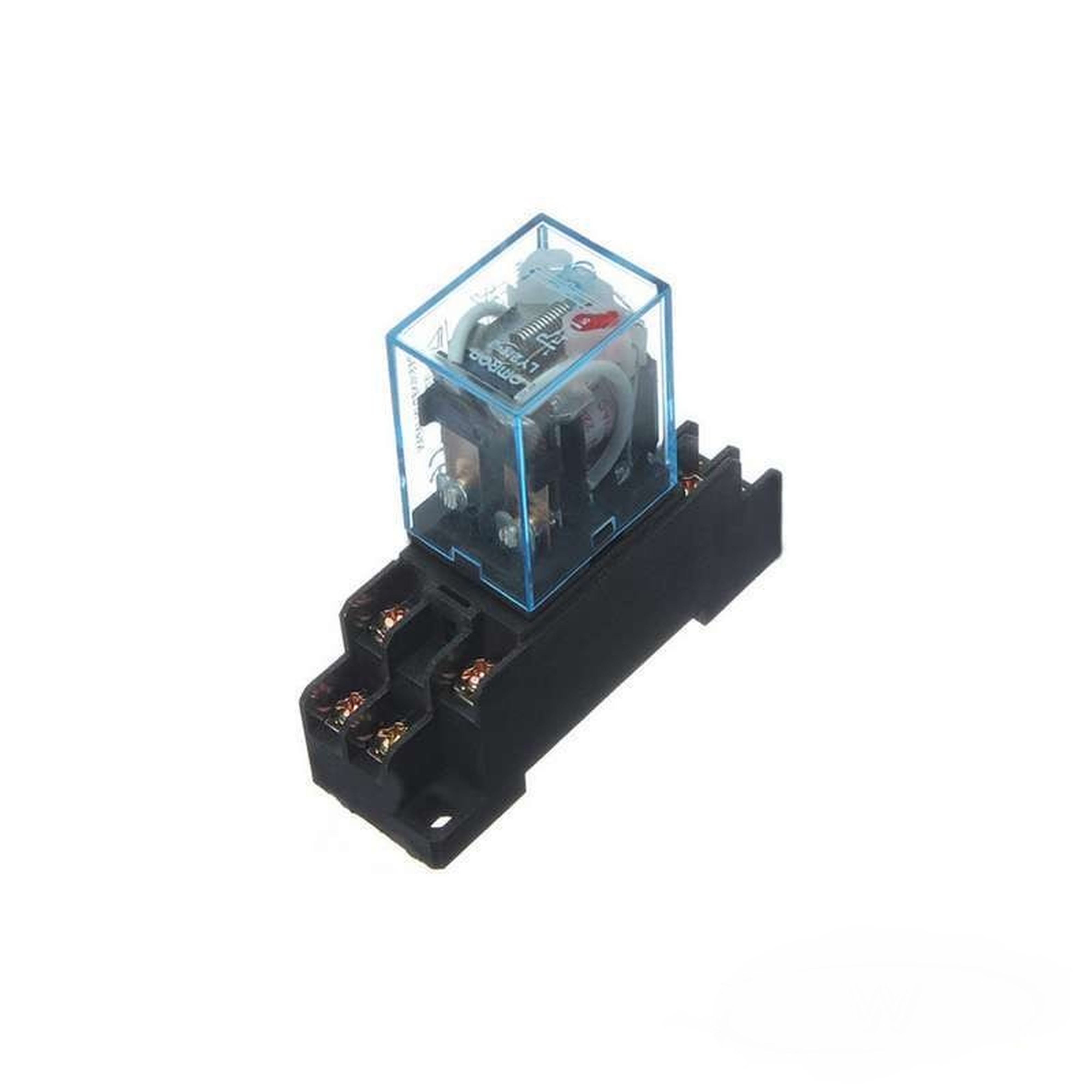 Acie Automatisme - Relais 2rt avec support (10a 220vcc) 0°c à 50°