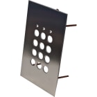 Acie Automatisme - Plaque inox encastrable sur cloison pour clavier su