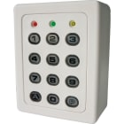 Acie Automatisme - Clavier 1 relais, 60 codes ,touches plastiques , boîtier abs blanc