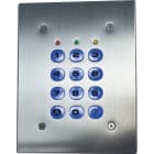Acie Automatisme - Clavier 2 relais, 60 codes, touches plastiques, plaque inox