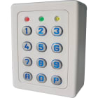 Acie Automatisme - Clavier 1 relais, 60 codes, touches métalliques , boîtier abs blanc