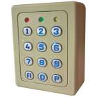 Acie Automatisme - Clavier 1 relais, 60 codes, touches métalliques , boîtier abs beige