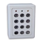 Acie Automatisme - Clavier 1 relais, 60 codes ,touches plastiques , boîtier abs gris