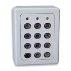 Acie Automatisme - Clavier 1 relais, 60 codes ,touches plastiques , boîtier abs gris