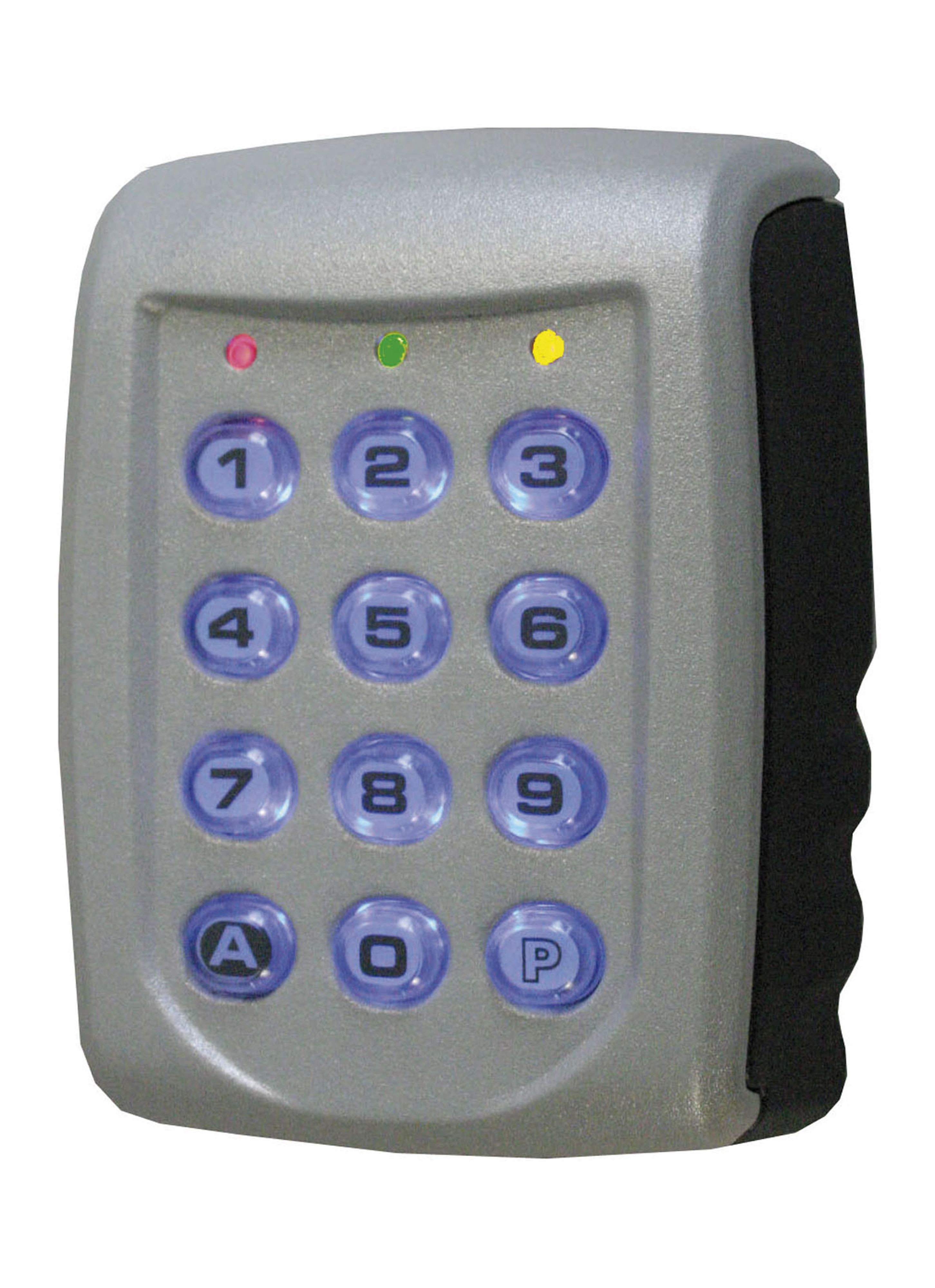 Acie Automatisme - Clavier 2 relais, 60 codes, touches plastiques , boîtier métallique