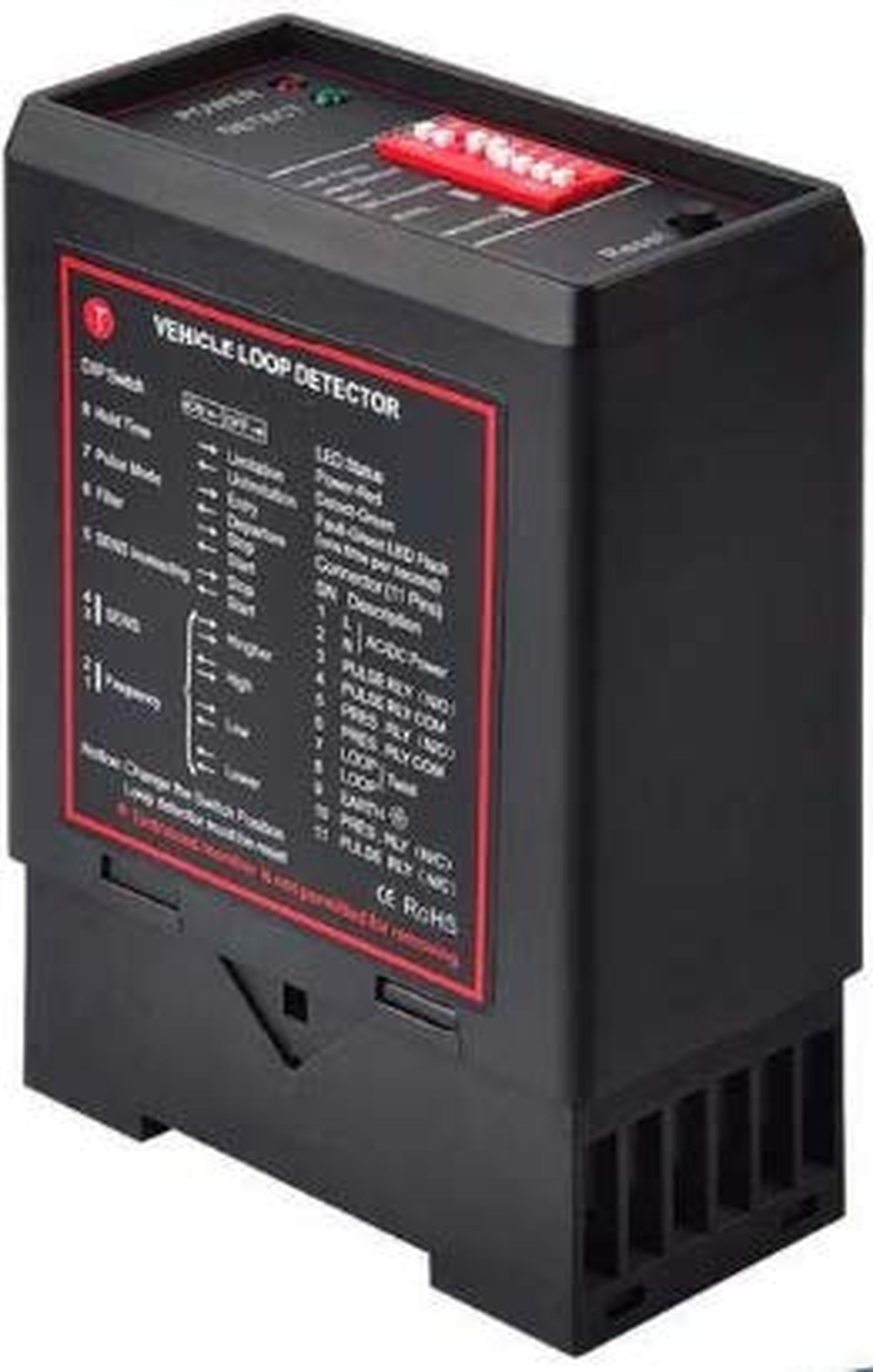 Acie Automatisme - Détecteur de boucle magnétique monocanalde 12 à 24 v ac/dc