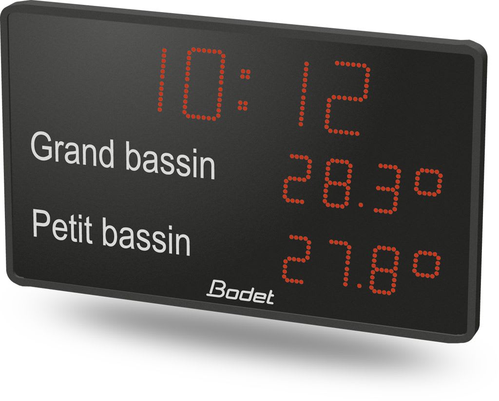 Bodet time & sport - Boîtier sondes Température HF 230V