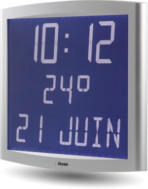 Bodet time & sport - Opalys date DHF 230V alu