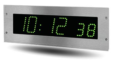 Bodet time & sport - Style II 7SOP avec pupitre indépendante 240 V rouge