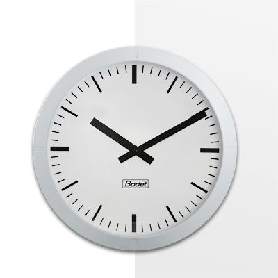 Bodet time & sport - Profil 960i DHF NTP Heure Minute, chiffres, cadran blanc