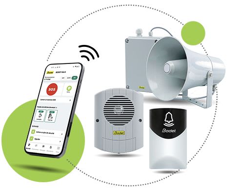 Bodet time & sport - Relais IP POE DIN