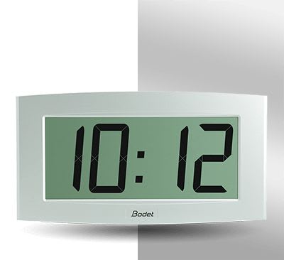 Bodet time & sport - Cristalys 14, piles 1,5V, DHF, boitier couleur aluminium