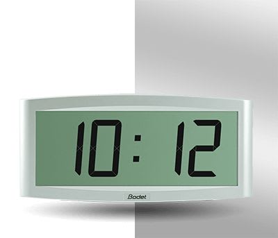 Bodet time & sport - Cristalys 7 piles radio ALS alu
