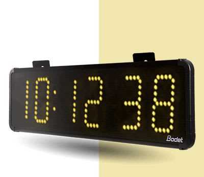 Bodet time & sport - HMSLED 10 IND/RAD R2 230V jaune