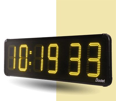 Bodet time & sport - HMSLED 25 IND/RAD V3 230V jaune