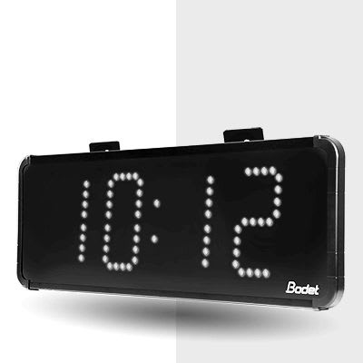 Bodet time & sport - HMTLED 15 CM IND/Radio synchronisable V3 230V blanche