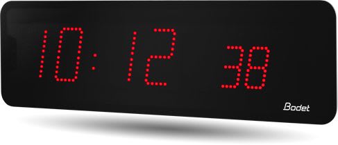 Bodet time & sport - Style II 10 S indépendante 240V rouge