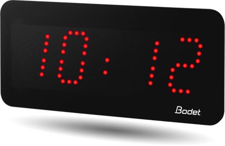 Bodet time & sport - Style II 5  DHF 240V rouge