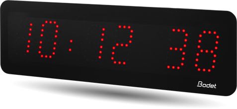 Bodet time & sport - Style II 5S DHF 240V rouge