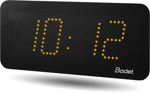 Bodet time & sport - Style II 7 réceptrice DHF 240V jaune