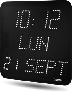 Bodet time & sport - Style II 7 date indépendante 240V blanche