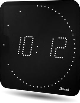 Bodet time & sport - Style II 7 ELLIPSE réceptrice radio ALS 240V blanche