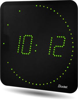 Bodet time & sport - Style II 7 ellipse réceptrice radio ALS 240V verte