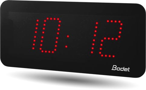 Bodet time & sport - Style II 7 réceptrice IMPULSIONS 24V // 240V rouge